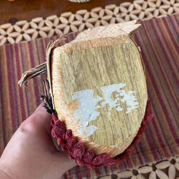 RARE VINTAGE GERMAN HANDMADE TURKEY DECOR - Picture 9 of 10